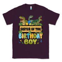 Plum sister of the birthday boy Classic Tee - MaliasSmallBusiness
