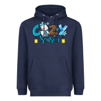 Navy cozy season winter Heavyweight Hoodie - RanaPortraitStore