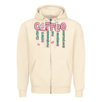 Sandshell coffee and christ Zipper Hoodie - MaliasSmallBusiness