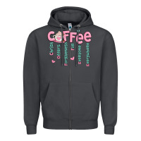 Smoke coffee and christ Zipper Hoodie - MaliasSmallBusiness