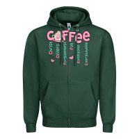 Coffee And Christ Zipper Hoodie | Teevron