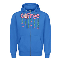 True Royal coffee and christ Zipper Hoodie - MaliasSmallBusiness
