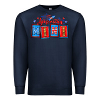 Navy American mini Premium Sweatshirt - Neo Western