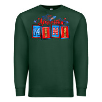 Sports Green American mini Premium Sweatshirt - Neo Western