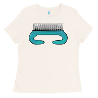 Bone nail brush Ladies Tee - BarkalooDesign
