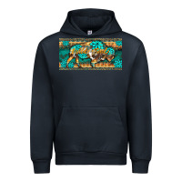 Western  Bison Wild Soul Turquoise's Gemstones  License Plate Template Urban Hoodie | Teevron