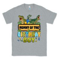 Heather Grey mommy of the birthday boy Classic Tee - MaliasSmallBusiness