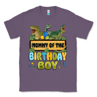 Lavender mommy of the birthday boy Classic Tee - MaliasSmallBusiness