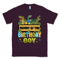 Plum mommy of the birthday boy Classic Tee - MaliasSmallBusiness