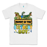 White mommy of the birthday boy Classic Tee - MaliasSmallBusiness