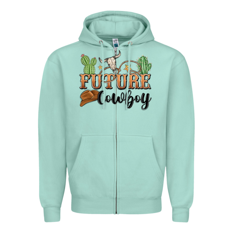 Future Cowboy Zipper Hoodie by MaliasSmallBusiness | Teevron