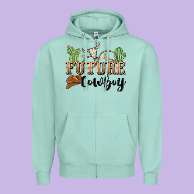 Zipper Hoodie future cowboy