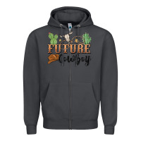 Smoke future cowboy Zipper Hoodie - MaliasSmallBusiness