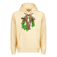 Pina Colada st patricks goat with glasses Premium Hoodie - Artiststas