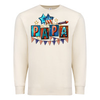 Sandshell American Papa 4th of july Premium Sweatshirt - CowGirlArtShop