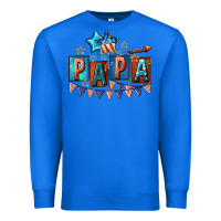True Royal American Papa 4th of july Premium Sweatshirt - CowGirlArtShop