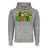 Cloud Rock lucky with st patricks elements Vintage Hoodie - AdoDesignShop