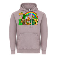 Vintage Zinc lucky with st patricks elements Vintage Hoodie - AdoDesignShop