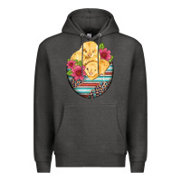 Charcoal Heather hatched egg easter chicks Premium Hoodie - Artiststas