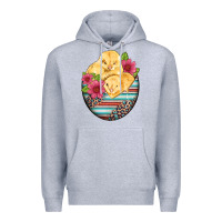 Heather Grey hatched egg easter chicks Premium Hoodie - Artiststas