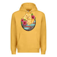Mustard hatched egg easter chicks Premium Hoodie - Artiststas