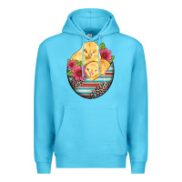Ocean Blue hatched egg easter chicks Premium Hoodie - Artiststas