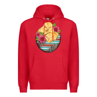 Red hatched egg easter chicks Premium Hoodie - Artiststas