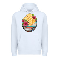 White hatched egg easter chicks Premium Hoodie - Artiststas