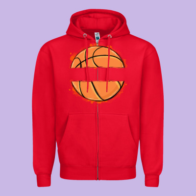 Zipper Hoodie custom basketball