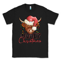 Black mooey christmas Classic Tee - MaliasSmallBusiness
