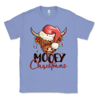 Colony Blue mooey christmas Classic Tee - MaliasSmallBusiness