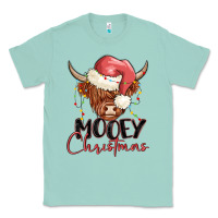 Seafoam mooey christmas Classic Tee - MaliasSmallBusiness