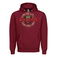 Burgundy Christmas swiftmas Zipper Hoodie - MaliasSmallBusiness