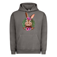 Pigment Tornado western leopard and flowers easter bunny Urban Hoodie - Jasminsmagicworld