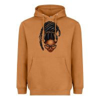 Meerkat afro woman faux jumbo locs Heavyweight Hoodie - texasbilliewilder