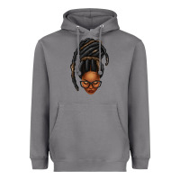 Storm afro woman faux jumbo locs Heavyweight Hoodie - texasbilliewilder