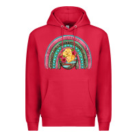 Cardinal hatched egg easter chicks rainbow Premium Hoodie - Artiststas