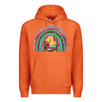 Carrot hatched egg easter chicks rainbow Premium Hoodie - Artiststas