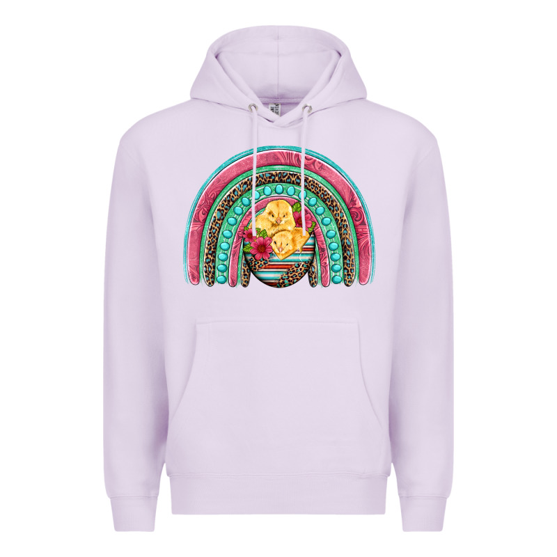 Hatched Egg Easter Chicks Rainbow Premium Hoodie by Artiststas | Teevron
