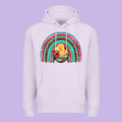 Hatched Egg Easter Chicks Rainbow Premium Hoodie Designed By Artiststas