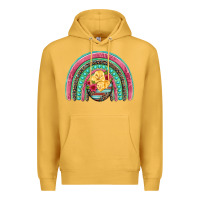 Mustard hatched egg easter chicks rainbow Premium Hoodie - Artiststas