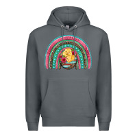 Rock hatched egg easter chicks rainbow Premium Hoodie - Artiststas