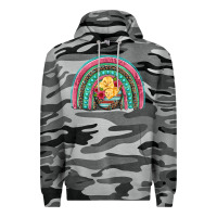 Slate Camo hatched egg easter chicks rainbow Premium Hoodie - Artiststas