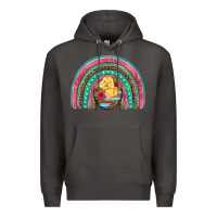 Smoke hatched egg easter chicks rainbow Premium Hoodie - Artiststas