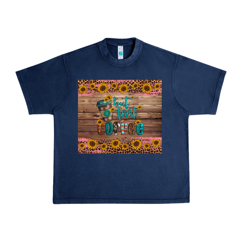 But First Coffee Urban Heavy Tee by Artiststas | Teevron