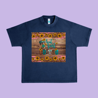 But First Coffee Urban Heavy Tee Designed By Artiststas