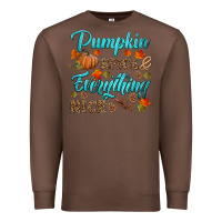 Chestnut pumpkin spice everything nice Premium Sweatshirt - HRA Design Shop
