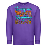Purple pumpkin spice everything nice Premium Sweatshirt - HRA Design Shop