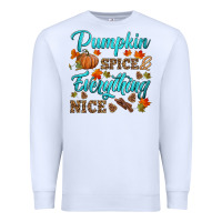 White pumpkin spice everything nice Premium Sweatshirt - HRA Design Shop