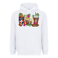 White dominican republic coffee cups Heavyweight Hoodie - Zillion Design Studio